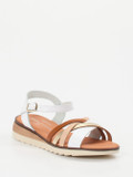 Andrea Sabatini – Riemchensandalen aus Leder multicolor