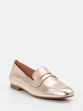 Gabor – Loafer aus Metallicleder in Roségold
