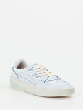 Lemargo – Sneaker aus genarbtem Glattleder hellblau