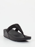 FitFlop - Zehentrenner aus Textil in schwarz