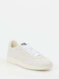 Santoni – Sneaker aus Elchleder in Off-White
