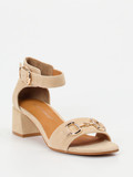 Ralph Harrison – Sandalen aus Nubukleder beige
