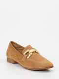 Ralph Harrison – Loafer aus Nubukleder in Cognac