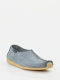 Snipe – Slipper aus Nubukleder in Taubenblau