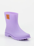 Thies – Kurzschaft-Gummistiefel aus veganem Material Flieder