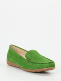Gabor Comfort – Loafer aus Veloursleder grasgrün