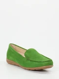 Gabor Comfort - Slipper aus Veloursleder in grün