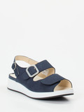Solidus – Sandalen aus Nubukleder Dunkelblau