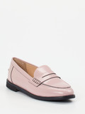 Andrea Puccini – Loafer aus Hochglanzleder in Rosa