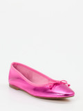 Andrea Puccini – Ballerinas aus Metallicleder Pink