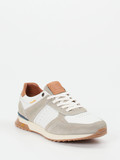 Camel Active – Retro-Sneaker aus Kalbleder Off-White