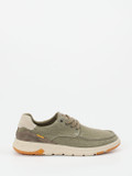 Camel Active – Schnürschuh aus Canvas und Veloursleder