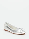 Andrea Puccini - Ballerina aus Metallic in silber