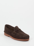Andrea Puccini – Loafer aus Veloursleder Dunkelbraun