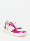 Sioux – Sneaker aus Lammnappa mit Metallic-Pink
