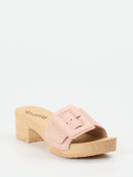 Softclox - Pantolette aus Lammleder in rosa