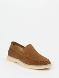 Gant - Slipper aus Veloursleder in braun
