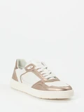 Sioux - Sneaker aus Metallic in weiß