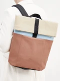 Ucon Acrobatics – Rolltop-Rucksack aus Textil Terrakotta
