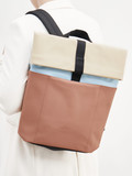 Ucon Acrobatics – Rolltop-Rucksack aus Textil Terrakotta