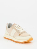 Gant – Sneaker aus Textil und Veloursleder Beige