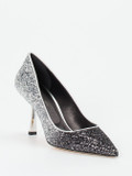 Konstantin Starke – Pumps aus Metallicleder in Silber