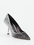 Konstantin Starke - Pumps aus Metallic in schwarz