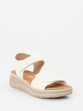Hartjes – Komfortsandale aus Kalbleder in Offwhite