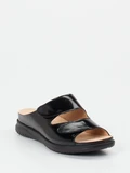 Hartjes - Pantolette aus Lackleder in schwarz