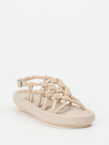 Patrizia Bonfanti – Riemchensandale aus Lammleder beige