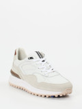 Floris van Bommel – Retro-Sneaker aus Kalbleder Offwhite