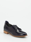 Ginger & Glove – Derby-Schuhe aus Lammleder Tintenblau