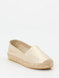 Andrea Puccini – Espadrilles aus Lammleder Gold