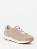 Semler – Komfort-Sneaker aus Veloursleder beige