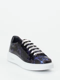 Harris - Sneaker aus geprägtes Leder in blau