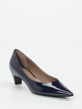 Konstantin Starke – Pumps aus Lackleder Dunkelblau