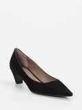 Konstantin Starke – Pumps aus Veloursleder schwarz