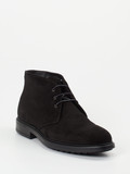 Ralph Harrison – Schnürboots aus Veloursleder schwarz