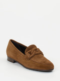 Mannori – Loafer aus Veloursleder in Braun