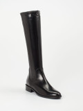 Konstantin Starke – Reitstiefel aus Lammleder Schwarz