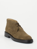 Tod's – Desert Boots aus Veloursleder schlammbraun