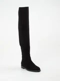 Konstantin Starke - Overknee aus Veloursleder