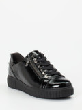 Semler – Sneaker aus Lackleder in Schwarz
