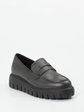 Gabor - Slipper aus Leder in grau