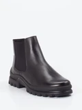 Semler – Chelsea-Stiefelette aus Kalbleder schwarz