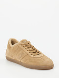 Tod's – Sneaker aus Veloursleder mit Lammfellfutter
