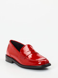 Sioux – Loafer aus Lackleder in Signalrot
