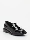 Sioux – Loafer aus Lackleder schwarz glänzend
