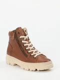 Paul Green - Sneaker High aus Kalbleder in braun