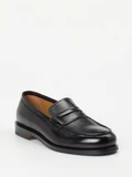 Henderson - Slipper aus Kalbleder in schwarz